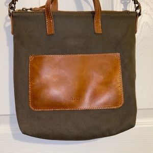 ABLE Abera Commuter Canvas Crossbody Bag